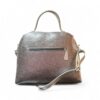 Geanta piele CLUB argintie 049