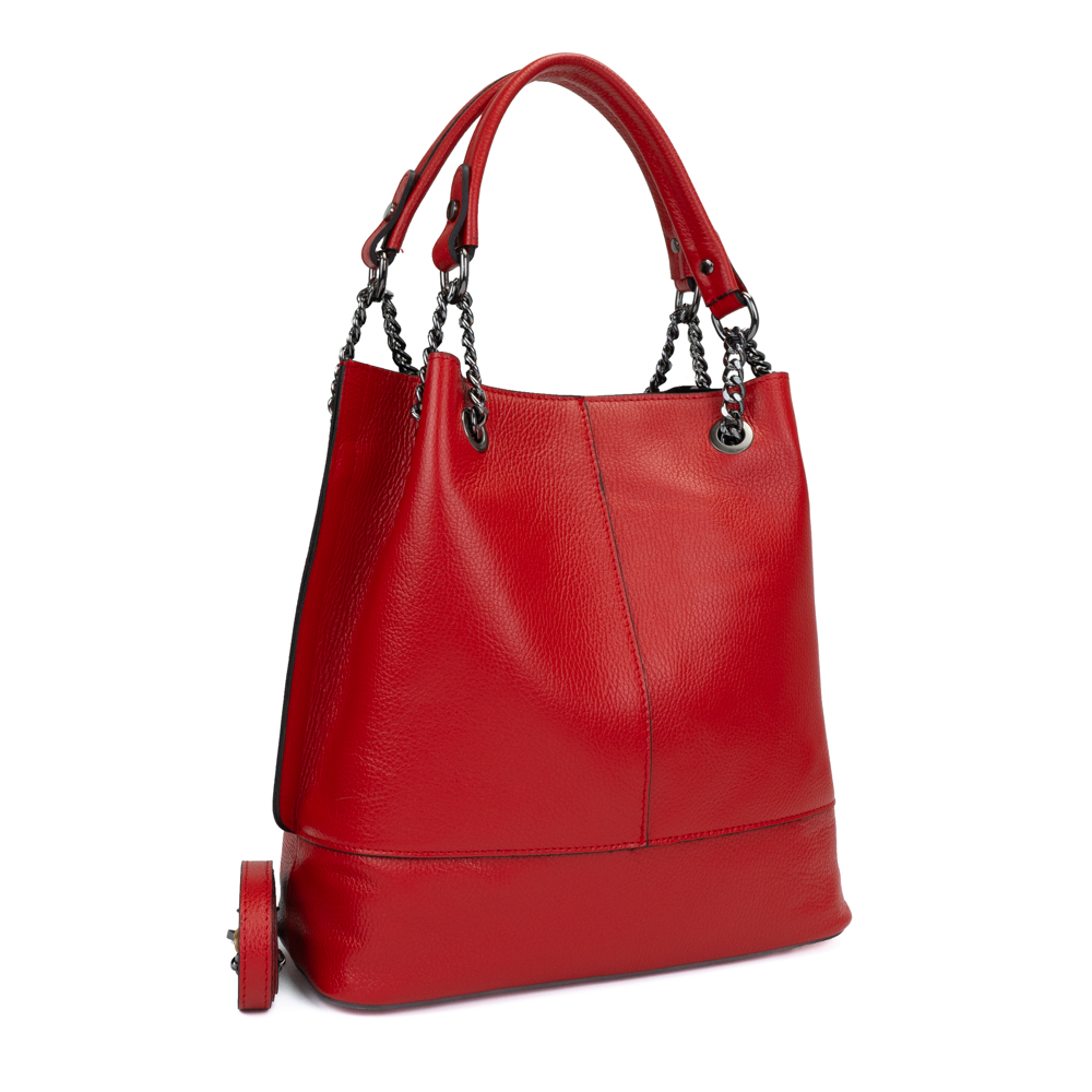 Geanta piele LORENA rosie 037 - imagine 2
