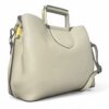 Geanta piele PARIS beige 040 - imagine 5