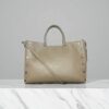 Geanta piele SOFI capse beige 045
