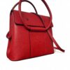Geanta piele CHARLOTE rosie 023 - imagine 4