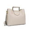 Geanta piele PARIS beige 040 - imagine 2