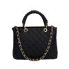 Geanta piele CRISTINA mini neagra 043 - imagine 2